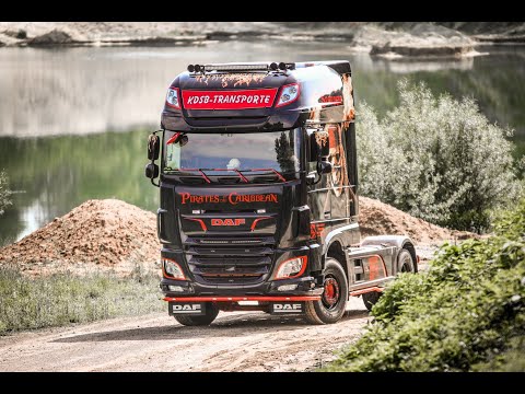 KRÖGER DAF - Fluch der Karibik | DAF XF 530 FT | KDSB