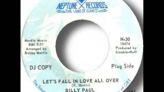 Billy Paul   Let's Fall In Love All Over