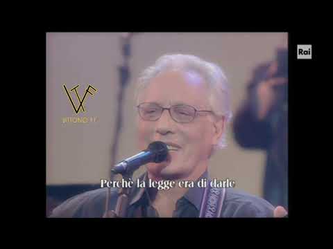 Enzo Jannacci - "El me indiriss" LIVE • da "Speciale per me" (2005)