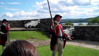 preview picture of video 'Ft. Ticonderoga Musketry Demonstration'