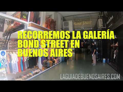 Recorremos la galería Bond Street de Buenos Aires