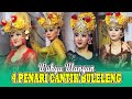 4 Penari Cantik Joged Buleleng Wahyu Ulangun Di Padangbulia