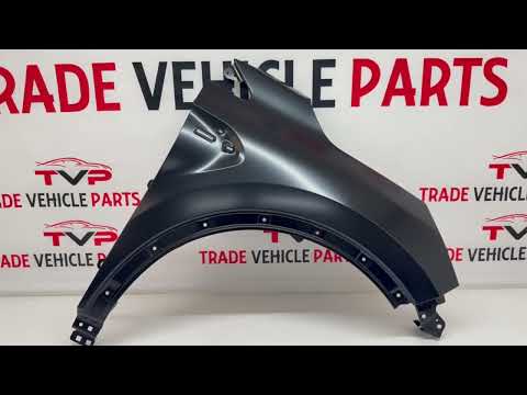 For Renault Captur 2020-2024 Front Wing With Wheel Arch Moulding Holes Primed Driver Side video