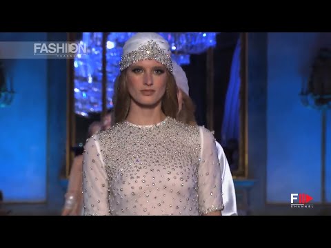 "GIADA CURTI" Full Show ALTA ROMA HAUTE COUTURE Fall Winter 2014 2015