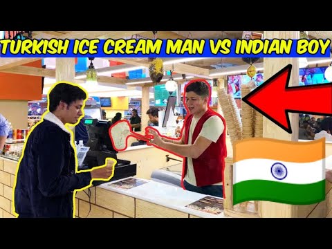 Turkish Ice Cream Man vs Angry Indian Boy | Tricks & Fun | Reaction