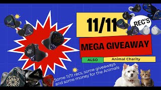 11/11 Mega giveaway. Including the PUNCH