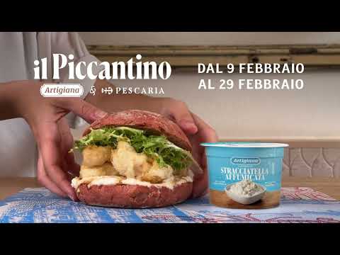 Panino il Piccantino | Pescaria x Caseificio Artigiana