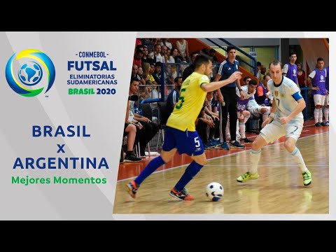 Brasil 1-3 Argentina l Futsal Eliminatorias 2020