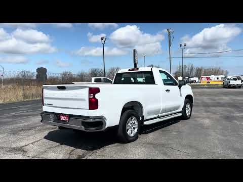 2023 Chevrolet Silverado 1500 Regular Cab Long Box 2-Wheel Drive Work Truck for sale at Lally Chevrolet Ltd. in Tilbury, ON