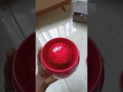 sounder strobe...hooter...it gives louder. sound when attacks. fire