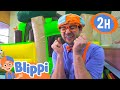 Blippi Visits The Kids Time In Las Vegas Blippi Kids Playground Educational Videos For Kids