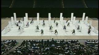 1997 Clovis West HS winter guard "Riverdance", WGI finals performance