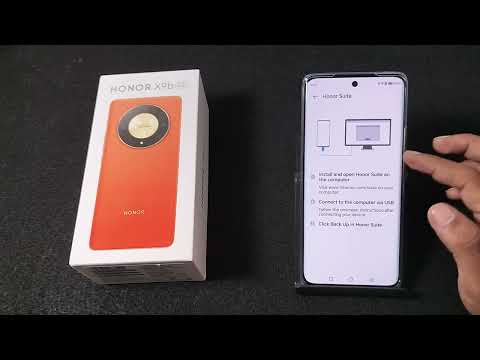 How to get backup all data in Honor X9b 5G || Honor me backup all data kaise karen