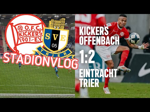 BRUTALE STIMMUNG + Last Minute TOR 🫠 | Kickers Offenbach vs Eintracht Trier Stadionvlog 🔥