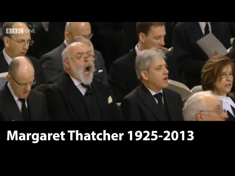 The Funeral of Baroness Thatcher I Vow to Thee My Country Sir Cecil Spring-Rice, Holst tune Thaxted