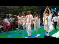 Ramdev Leads Yoga Day Celebrations In Ahmedabad  Naidu Kejriwal In Delhi
