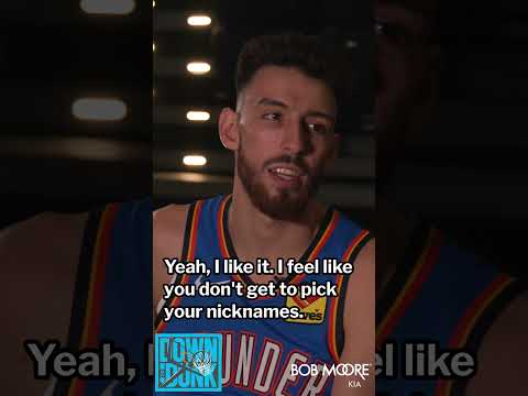 Chet Holmgren REVEALS what his friends call him #thunderup #nba