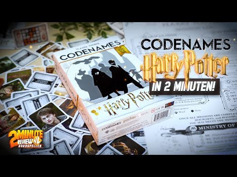 Codenames: Harry Potter voor 2 spelers - in 2 minuten