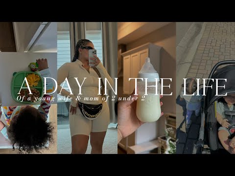 A DAY IN THE LIFE OF A 21 YEAR OLD MOM WITH 2 UNDER 2| the real of being a young mom + our routine!