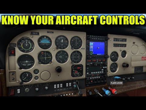 FS2020: Get To Know Your 𝐀𝐂𝐓𝐔𝐀𝐋 Aircraft Controls Fully - Back To Basics With MSFS Part 38
