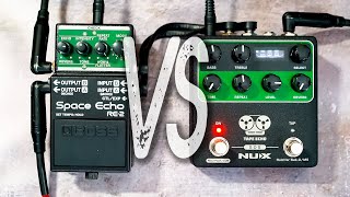 Video thumbnail for BOSS RE-2 Space Echo VS NUX NDD-7 Tape Echo // Comparison [NO TALK / ONLY TONES] by Perry Frank