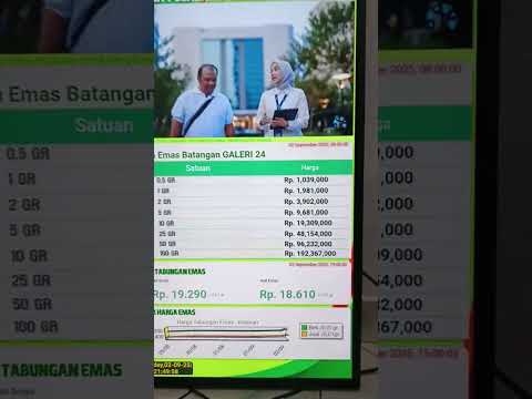 Informasi Harga Emas Pegadaian