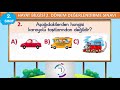 2. Sınıf  Hayat Bilgisi Dersi  Büyüyorum, Değişiyorum Bu videodaki eksiklikleri giderdik ve yenisini yayınladık. Lütfen yeni çekim videomuzu izleyiniz: https://www.youtube.com ... konu anlatım videosunu izle