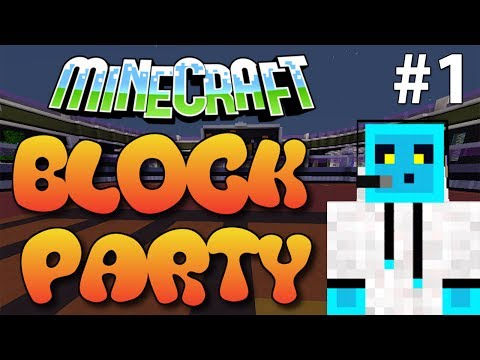 Minecraft Minigame Block Party Episode 1 - We're Color Blind