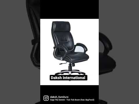 Leatherette high back executive boss chair, for office