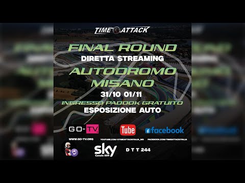 TIME ATTACK ITALIA 2025 | LIVE STREAMING - FINAL ROUND MISANO (POMERIGGIO)