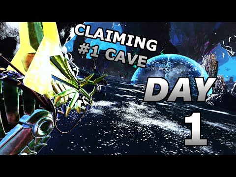 Defending A Tek Fob DAY 1 4 Man PVP | Ark Claiming the BEST CAVE in the Game