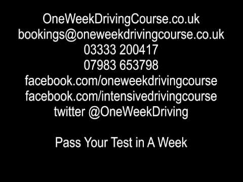 Intensive Driving Courses Morecambe | Driving Lessons Morecambe