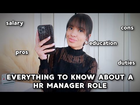 THINKING ABOUT BECOMING AN HR MANAGER? WATCH THIS FIRST | salary, duties, education & more!