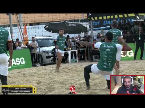 João ET and Bruno Barros x Índio and Felipe - Wednesdays - They are Open - Xangrilá RS - React FT...