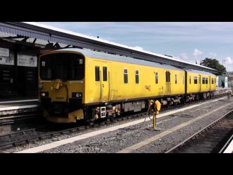 A Detailed look at The Elusive Network Rail Class 150 950001 at Carmarthen 20/06/2012
