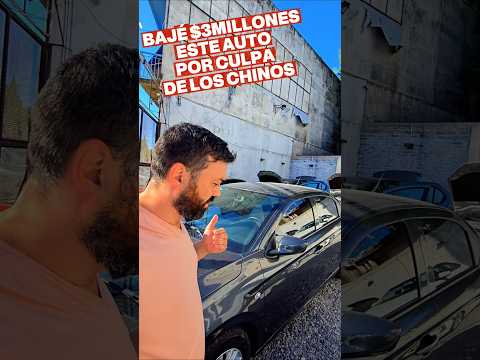Bajé el precio de este auto 3millones de pesos por culpa de los Chinos!!