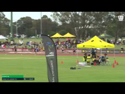 U14 Mixed 4x100m Timed Final 3 - 2024-25 Commonwealth Bank State Relay Championships