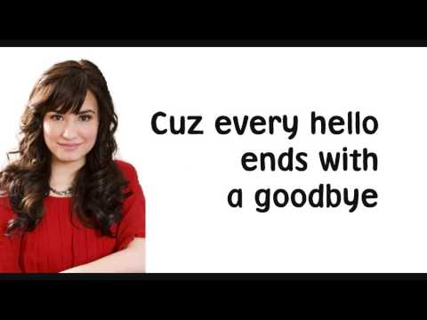 Demi Lovato - Catch Me (Lyrics on Screen) HQ