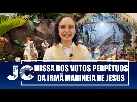 Missa dos votos perpétuos da Irmã Marineia de Jesus acontece em Cordeiros, Bahia – JCTV – 09/01/24