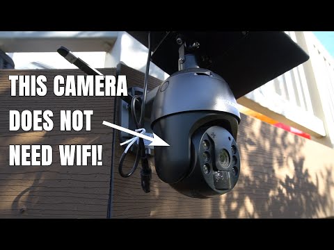 This Soliom S600 camera does not need wifi! Solar powered and 4G LTE 360 camera review.