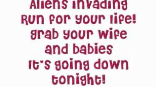 Ke$ha -Aliens Invading- Lyrics On Screen