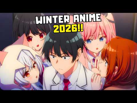 Top 10 Most Anticipated New Anime of Winter 2026