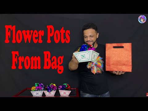 Flower Pots From Bag