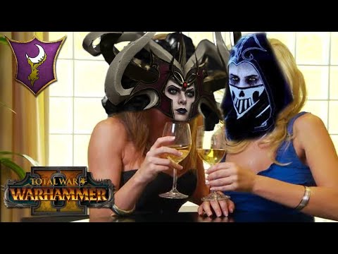 MORATHI DEBUFF BLOB - Dark Elves vs Vampire Counts | Total War: Warhammer 2