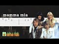 ABBA Mamma Mia GUITAR TAB von Notes amp B ABBA Mamma Mia GUITAR TAB von Notes amp B