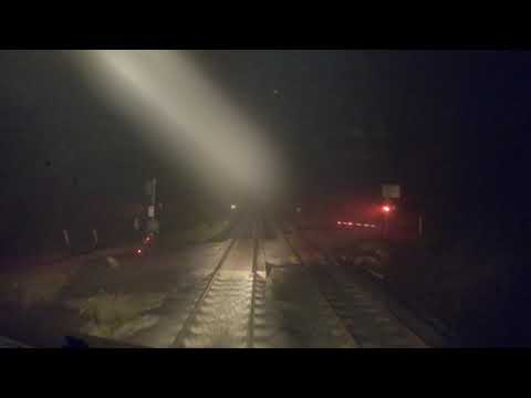 Aurizon Train Run at Night