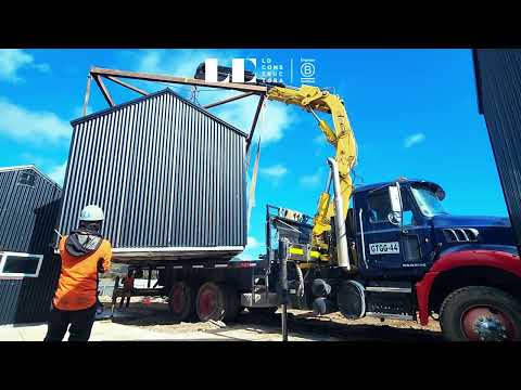 Así Trasladamos e Instalamos Casas Prefabricadas en Aysén! | Constructora LD