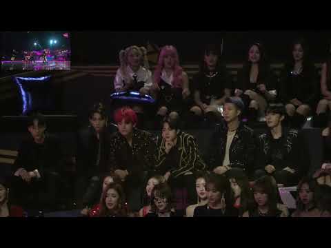 2018 MAMA  BTS (방탄소년단 )Reaction to CHUNG HA(청하)_Roller Coaster + Love U