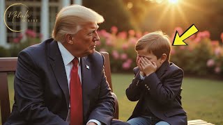 Donald Trump Finds Elon Musk’s Son Crying in the Garden — What He Says Shatters Everything