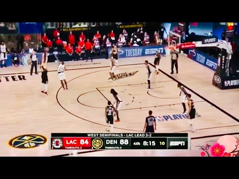 Nikola Jokick back to back na 3 pts. shot | Jokick at Jalal Murrayband forced game 7